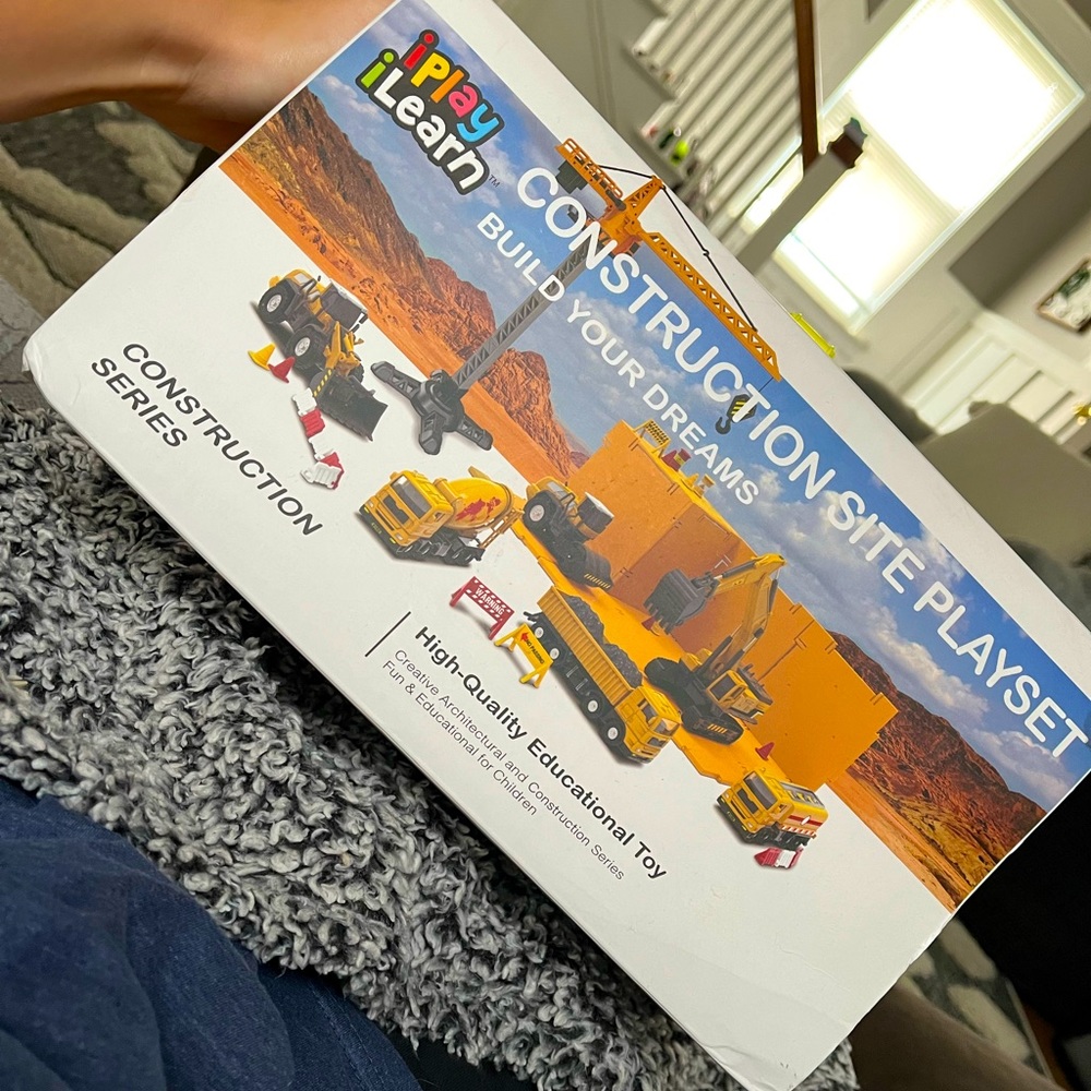 iplay ilearn construction site toy